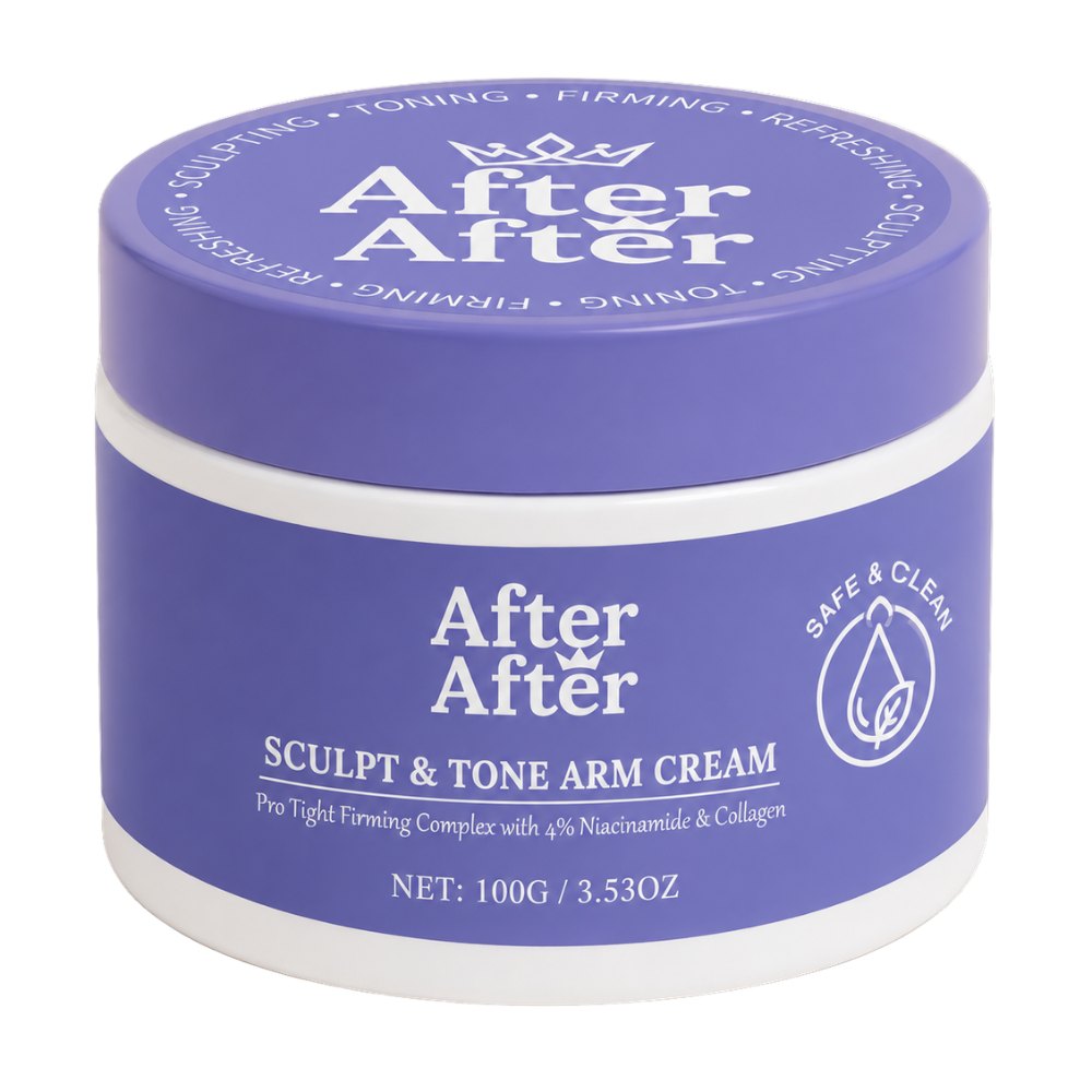 After After Sculpt & Tone Arm Cream jar